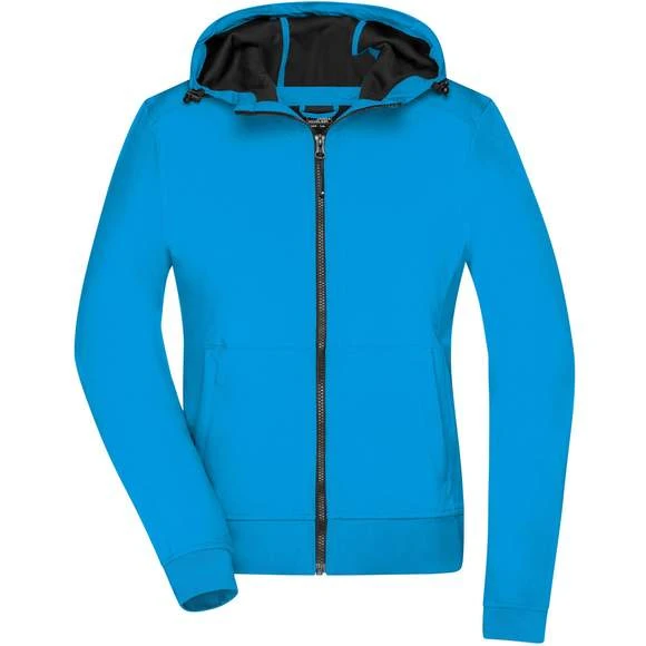 James & Nicholson JN1145 - Ladies´ Hooded Softshell Jacket 6 James & Nicholson JN1145 - Ladies´ Hooded Softshell Jacket – Image 6