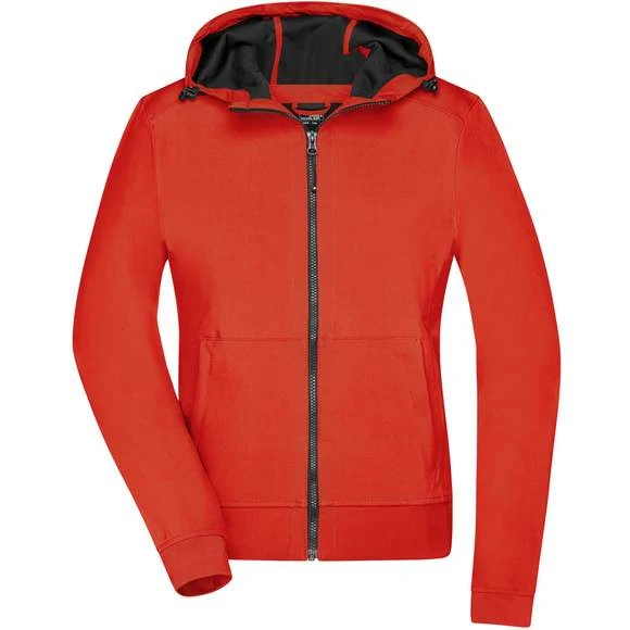 James & Nicholson JN1145 - Ladies´ Hooded Softshell Jacket 18 James & Nicholson JN1145 - Ladies´ Hooded Softshell Jacket – Image 18