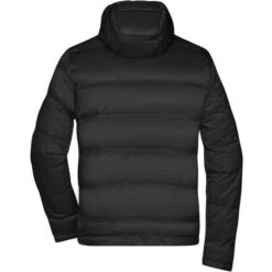 James & Nicholson JN1152 - Men´s Hooded Down Jacket -Style au Travail aHR0cDovL21lZGlhMi5kZXNpZ25wYXJ0bmVyLmZyL2MvcC8xNzY3NC8xNzY3NC0xMDc3NC0yLmpwZw