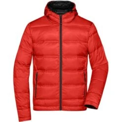 James & Nicholson JN1152 - Men´s Hooded Down Jacket -Style au Travail aHR0cDovL21lZGlhMi5kZXNpZ25wYXJ0bmVyLmZyL2MvcC8xNzY3NC8xNzY3NC0yMDE4OC0xLmpwZw