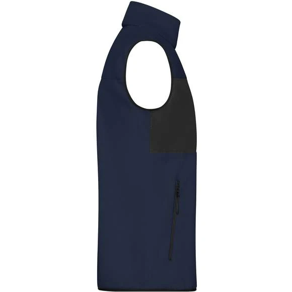 James & Nicholson JN1310 - Men´s Fleece Vest 8 James & Nicholson JN1310 - Men´s Fleece Vest – Image 8