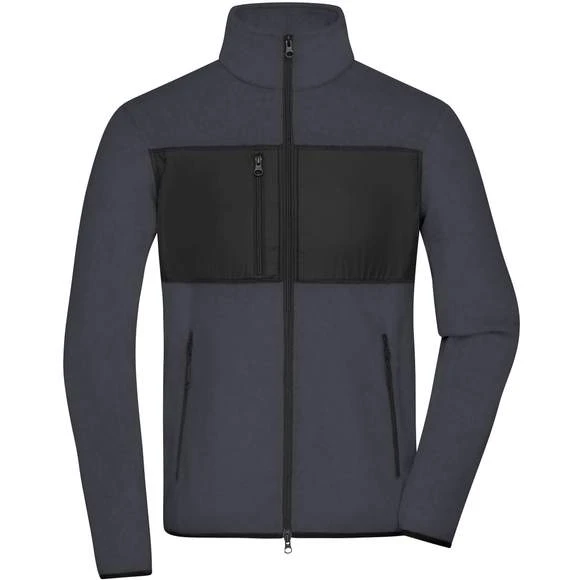 James & Nicholson JN1312 - Men´s Fleece Jacket 14 James & Nicholson JN1312 - Men´s Fleece Jacket – Image 14