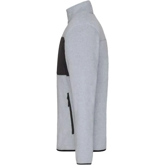 James & Nicholson JN1312 - Men´s Fleece Jacket 5 James & Nicholson JN1312 - Men´s Fleece Jacket – Image 5