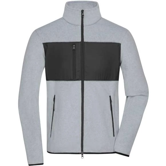 James & Nicholson JN1312 - Men´s Fleece Jacket 2 James & Nicholson JN1312 - Men´s Fleece Jacket – Image 2