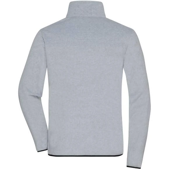 James & Nicholson JN1312 - Men´s Fleece Jacket 3 James & Nicholson JN1312 - Men´s Fleece Jacket – Image 3
