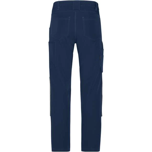 James & Nicholson JN1813 - Workwear Pants 4-Way Stretch Slim Line 15 James & Nicholson JN1813 - Workwear Pants 4-Way Stretch Slim Line – Image 15