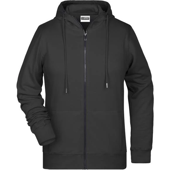 James & Nicholson 8025 - Ladies´ Zip-Hoody 2 James & Nicholson 8025 - Ladies´ Zip-Hoody – Image 2