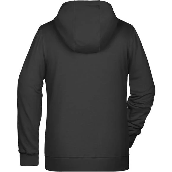 James & Nicholson 8025 - Ladies´ Zip-Hoody 3 James & Nicholson 8025 - Ladies´ Zip-Hoody – Image 3