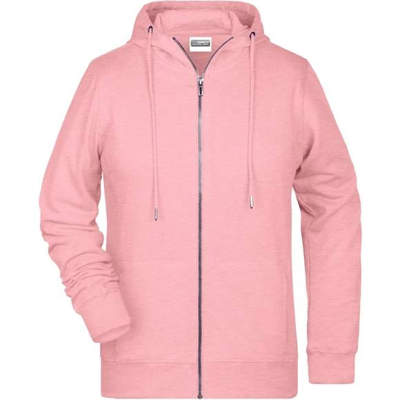 James & Nicholson 8025 - Ladies´ Zip-Hoody 10 James & Nicholson 8025 - Ladies´ Zip-Hoody – Image 10