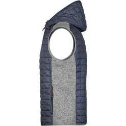 James & Nicholson JN768 - Men´s Knitted Hybrid Vest -Style au Travail aHR0cDovL21lZGlhMi5kZXNpZ25wYXJ0bmVyLmZyL2MvcC8xNzc0MC8xNzc0MC0yMDI2Ni00LmpwZw