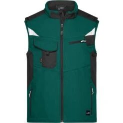 James & Nicholson JN845 - Workwear Softshell Vest -STRONG- -Style au Travail aHR0cDovL21lZGlhMi5kZXNpZ25wYXJ0bmVyLmZyL2MvcC8xNzc1OC8xNzc1OC0yMDIxOS0xLmpwZw