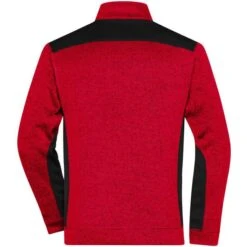 James & Nicholson JN862 - Men´s Knitted Workwear Fleece Jacket -STRONG- -Style au Travail aHR0cDovL21lZGlhMi5kZXNpZ25wYXJ0bmVyLmZyL2MvcC8xNzc2MC8xNzc2MC0xMDg3Mi0yLmpwZw