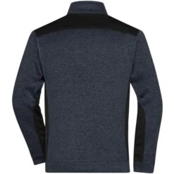 James & Nicholson JN862 - Men´s Knitted Workwear Fleece Jacket -STRONG- -Style au Travail aHR0cDovL21lZGlhMi5kZXNpZ25wYXJ0bmVyLmZyL2MvcC8xNzc2MC8xNzc2MC0yMDIyMi0yLmpwZw