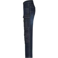 James & Nicholson JN875 - Workwear Stretch-Jeans -Style au Travail aHR0cDovL21lZGlhMi5kZXNpZ25wYXJ0bmVyLmZyL2MvcC8xNzc2My8xNzc2My0yMDI3Ny00LmpwZw