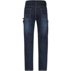 James & Nicholson JN875 - Workwear Stretch-Jeans -Style au Travail aHR0cDovL21lZGlhMi5kZXNpZ25wYXJ0bmVyLmZyL2MvcC8xNzc2My8xNzc2My0yMDI3Ny0yLmpwZw