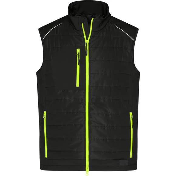 James & Nicholson JN1822 - Men´s Hybrid Vest 6 James & Nicholson JN1822 - Men´s Hybrid Vest – Image 6