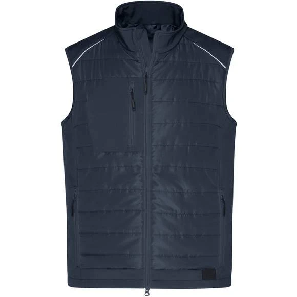 James & Nicholson JN1822 - Men´s Hybrid Vest 10 James & Nicholson JN1822 - Men´s Hybrid Vest – Image 10