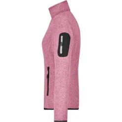 James & Nicholson JN761 - Ladies´ Knitted Fleece Jacket -Style au Travail aHR0cDovL21lZGlhMi5kZXNpZ25wYXJ0bmVyLmZyL2MvcC8xNzczNS8xNzczNS0yMDI1OS00LmpwZw