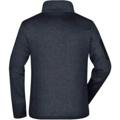James & Nicholson JN762 - Men´s Knitted Fleece Jacket -Style au Travail aHR0cDovL21lZGlhMi5kZXNpZ25wYXJ0bmVyLmZyL2MvcC8xNzczNi8xNzczNi0yMDI1Ni0yLmpwZw
