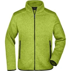 James & Nicholson JN762 - Men´s Knitted Fleece Jacket -Style au Travail aHR0cDovL21lZGlhMi5kZXNpZ25wYXJ0bmVyLmZyL2MvcC8xNzczNi8xNzczNi0yMDI1Ny0xLmpwZw