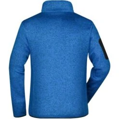 James & Nicholson JN762 - Men´s Knitted Fleece Jacket -Style au Travail aHR0cDovL21lZGlhMi5kZXNpZ25wYXJ0bmVyLmZyL2MvcC8xNzczNi8xNzczNi0yMDI2MC0yLmpwZw