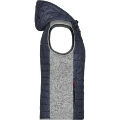 James & Nicholson JN767 - Ladies´ Knitted Hybrid Vest -Style au Travail aHR0cDovL21lZGlhMi5kZXNpZ25wYXJ0bmVyLmZyL2MvcC8xNzczOS8xNzczOS0yMDI2Ni0zLmpwZw