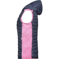 James & Nicholson JN767 - Ladies´ Knitted Hybrid Vest -Style au Travail aHR0cDovL21lZGlhMi5kZXNpZ25wYXJ0bmVyLmZyL2MvcC8xNzczOS8xNzczOS0yMDI2Ny00LmpwZw