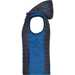 James & Nicholson JN767 - Ladies´ Knitted Hybrid Vest -Style au Travail aHR0cDovL21lZGlhMi5kZXNpZ25wYXJ0bmVyLmZyL2MvcC8xNzczOS8xNzczOS0yMDI2OC00LmpwZw