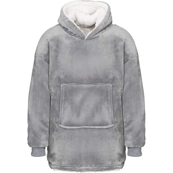 RI003 - Le Sweat à Capuche Ribbon Pour Enfants De Style Sherpa, Confortable, Réversible Et Oversize 3 RI003 - Le Sweat à Capuche Ribbon Pour Enfants De Style Sherpa, Confortable, Réversible Et Oversize – Image 3