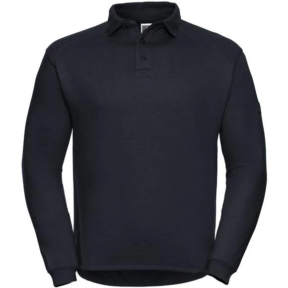 RUSSELL R-012M-0 - Workwear Sweatshirt With Collar 2 RUSSELL R-012M-0 - Workwear Sweatshirt With Collar – Image 2