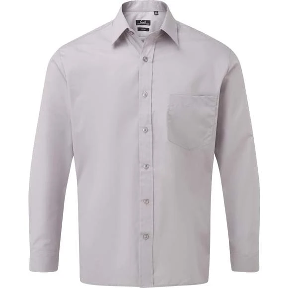 Premier® Pr200 - Chemise Popeline Manches Longues 11 Premier® Pr200 - Chemise Popeline Manches Longues – Image 11