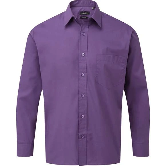 Premier® Pr200 - Chemise Popeline Manches Longues 19 Premier® Pr200 - Chemise Popeline Manches Longues – Image 19