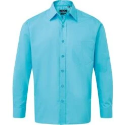 Premier® Pr200 - Chemise Popeline Manches Longues 36 Premier® Pr200 - Chemise Popeline Manches Longues -Style au Travail aHR0cDovL21lZGlhMi5kZXNpZ25wYXJ0bmVyLmZyL2MvcC8zMjg5LzMyODktMTY5NC0xLmpwZw
