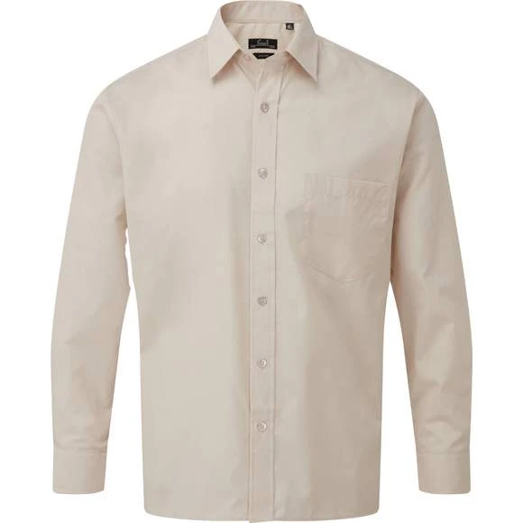 Premier® Pr200 - Chemise Popeline Manches Longues 20 Premier® Pr200 - Chemise Popeline Manches Longues – Image 20