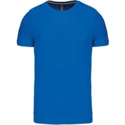 KARIBAN K356 - T-shirt Col Rond Manches Courtes Homme -Style au Travail aHR0cDovL21lZGlhMi5kZXNpZ25wYXJ0bmVyLmZyL2MvcC8zNjI2LzM2MjYtMTM4My0xLmpwZw