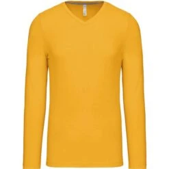 KARIBAN K358 - T-shirt Col V Manches Longues -Style au Travail aHR0cDovL21lZGlhMi5kZXNpZ25wYXJ0bmVyLmZyL2MvcC8zNjI4LzM2MjgtMTM0My0xLmpwZw