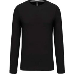 KARIBAN K359 - T-shirt Homme Manches Longues Encolure Ronde -Style au Travail aHR0cDovL21lZGlhMi5kZXNpZ25wYXJ0bmVyLmZyL2MvcC8zNjI5LzM2MjktMTUyMC0xLmpwZw