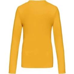 KARIBAN K383 - T-shirt Col Rond Manches Longues Femme -Style au Travail aHR0cDovL21lZGlhMi5kZXNpZ25wYXJ0bmVyLmZyL2MvcC8zNjMzLzM2MzMtMTM0My0yLmpwZw