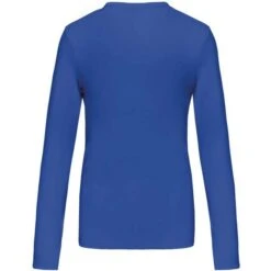 KARIBAN K383 - T-shirt Col Rond Manches Longues Femme -Style au Travail aHR0cDovL21lZGlhMi5kZXNpZ25wYXJ0bmVyLmZyL2MvcC8zNjMzLzM2MzMtMTM4My0yLmpwZw