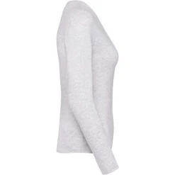 KARIBAN K383 - T-shirt Col Rond Manches Longues Femme -Style au Travail aHR0cDovL21lZGlhMi5kZXNpZ25wYXJ0bmVyLmZyL2MvcC8zNjMzLzM2MzMtMTY1ODgtMy5qcGc