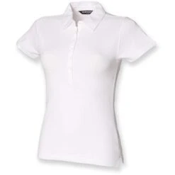 SK042 - Women's Short Sleeved Stretch Polo -Style au Travail aHR0cDovL21lZGlhMi5kZXNpZ25wYXJ0bmVyLmZyL2MvcC8zODE3LzM4MTctNDY1NS0xLmpwZw